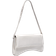 PrettyLittleThing PU Flap Over Baguette Shoulder Bag - White