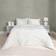 OHS Coverless Arches Quilted 7.5 Tog Set Cream King Natural Duvet Cover White (230x220cm)
