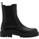 Mango Chelsea Ankle Boots with Track Sole - Black