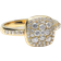 Christ Ring - Gold/Diamonds