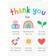 Shein Charming Thank You Card For Daycare Teachers