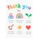Shein Charming Thank You Card For Daycare Teachers