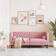 vidaXL Chesterfield Pink Soffa 174cm 2-sits