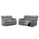 Furnishings For Less UK Venice Grey Sofa 207cm 2pcs 3 Seater, 2 Seater