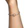 Pandora Moments Heart Clasp Snake Chain Bracelet - Silver/Rose Gold