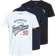 Jack & Jones Logo T-shirt 3-pack - Black