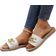 Shein Women's Summer Sandals/Slippers, Rope Sole Slippers, Metal Buckle Decor Slippers, Resort Style Sandals, Comfortable & Easy To Wear Sandals, Thick-Sole Beach Slippers, Printed House Slippers