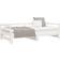 vidaXL Pull-out Day Bed White Soffa 200cm 3-sits