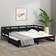 vidaXL 820326 Black Sofa 193.5cm 3 Seater