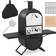 Costway Pizza Stone and Cooking Grill 51629487