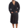 Metzuyan Mens Terry Toweling Hooded Dressing Gown - Grey