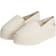 Calvin Klein Canvas Platform Espadrilles - Ecru