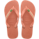 Havaianas Teenslippers Brasil Logo - Roze