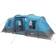 vidaXL Family Tunnel Tent 6 Persons Blue