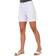 Roman Mom Stretch Denim Shorts - White