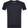 Emporio Armani Pure Cotton Lounge 2-Pack T-shirts - Marine/Melange Grey