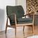 Gallery Direct Jensen Green Lounge Chair 85cm
