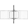 Brabantia Hangon Drying Rack with Rod 25m Matt Black