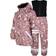 Lindberg Regnset Lekhyttan Rain Set Fleece - Rose/Brown
