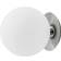 Audo Copenhagen Tr Bulb Væglampe Polished Steel Vægarmatur