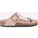 Birkenstock Big Buckle Natural Leather Patent High-Shine Light Rose Thong Sandals