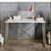 Decorotika Anemon White Marble/Gold Writing Desk 60x120cm