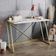 Decorotika Anemon White Marble/Gold Writing Desk 60x120cm