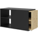 FMD Unit Black/Artisan Oak TV Bench 133.5x49.2cm