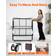 VEVOR Rollaway Bed Folding Bed with 4 in Foam Mattress 98x190cm