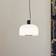 Flos Bellhop Glass S1 Cioko Ø 33 cm Pendellampa