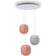 Established & Sons Filigrana Light C3A Cluster Taklampa Ø60 Multifärgad Pendellampa