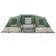 vidaXL Family Tunnel Tent 6 Persons Green