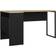 Furniture To Go Function Plus Corner Black Oak Writing Desk 81x145.1cm