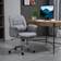 Vinsetto Swivel Light Grey Office Chair 102cm