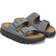Birkenstock Arizona Chunky Suede Leather - Basalt Gray/ Black