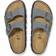 Birkenstock Arizona Chunky Suede Leather - Basalt Gray/ Black