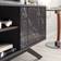 Decorotika North Cream/Black TV Bench 130x58.6cm