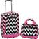 Rockland Fashion Set of 2 - Pink Chevron