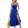 Shein Breezaya Women's Holiday Dress with Pleated Strap Dress, Maxi Dress for Beach Holiday