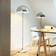 Dyberg Larsen Stockholm D20 Krom Marmor Bordlampe