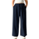 Shein Solflare Women's Plus Size Navy Blue Woven Loose Fit Pants