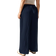 Shein Solflare Women's Plus Size Navy Blue Woven Loose Fit Pants