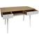 Watsons on the Web Office Computer Oak/White Writing Desk 60x120cm