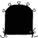 Geggamoja Stroller Curtain UV 50+ Black
