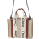 Chloé Small Woody Tote Bag - White/Brown