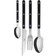 Sabre Paris Bistrot Black Bestickset 24st