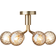 Nuura Apiales Brass/Gold Pendel ∅ 50cm