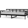 vidaXL 820361 Black Sofa 203.5cm 3 personers