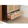 Birlea Croxley Black/Natural Wardrobe 90x180cm