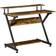 Homcom Industrial Style Rustic Brown Writing Desk 60x100cm